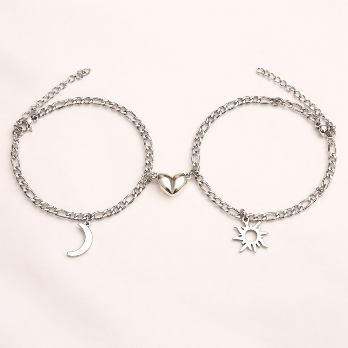 Sun&Moon Magnetic Love Bracelets