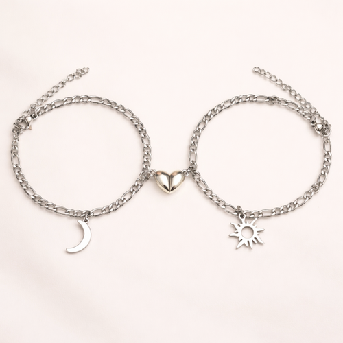 Sun&Moon Magnetic Love Bracelets